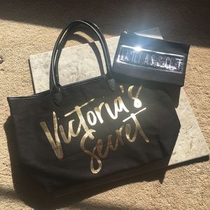 Victoria’s Secret Tote And Wristlet/Clutch